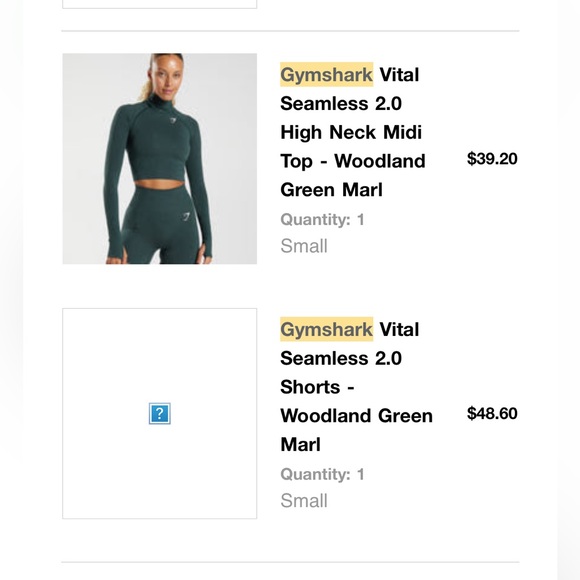 Gymshark Vital Seamless 2.0 Shorts US S - Picture 4 of 4